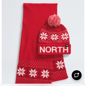 The North Face Kids Ski Tuke Scarf Set.Made Indonesia.Top rated.